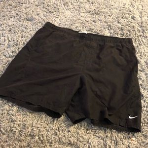 Vintage Nike Running Shorts 9s Grey Tag 